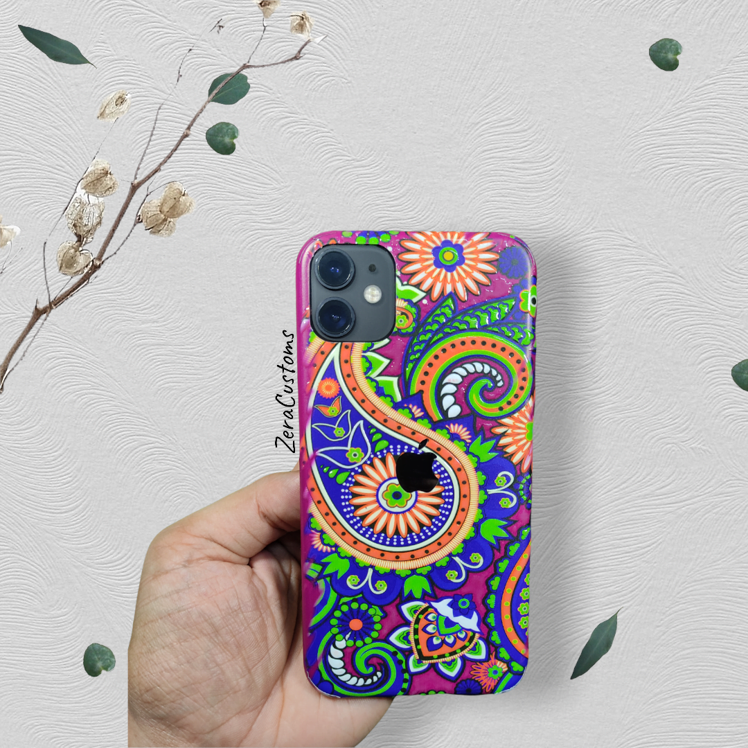 3D Engraved Abstract Art Mobile Skin and Wrap - All Brands & Models - Sneakers Passion