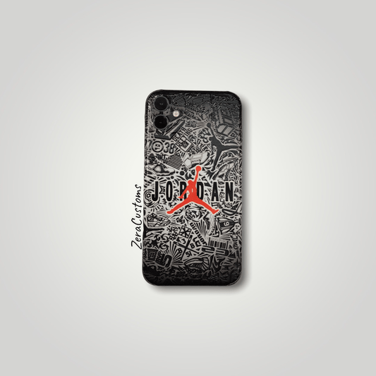 3D Basketball Mobile Skin and Wrap - All Brands & Models - Sneakers Passion