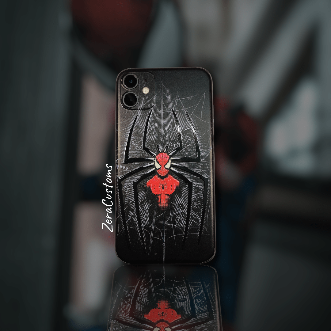 3D Spider Mobile Skin and Wrap - All Brands & Models - Sneakers Passion
