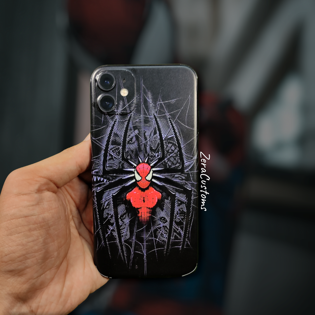 3D Spider Mobile Skin and Wrap - All Brands & Models - Sneakers Passion