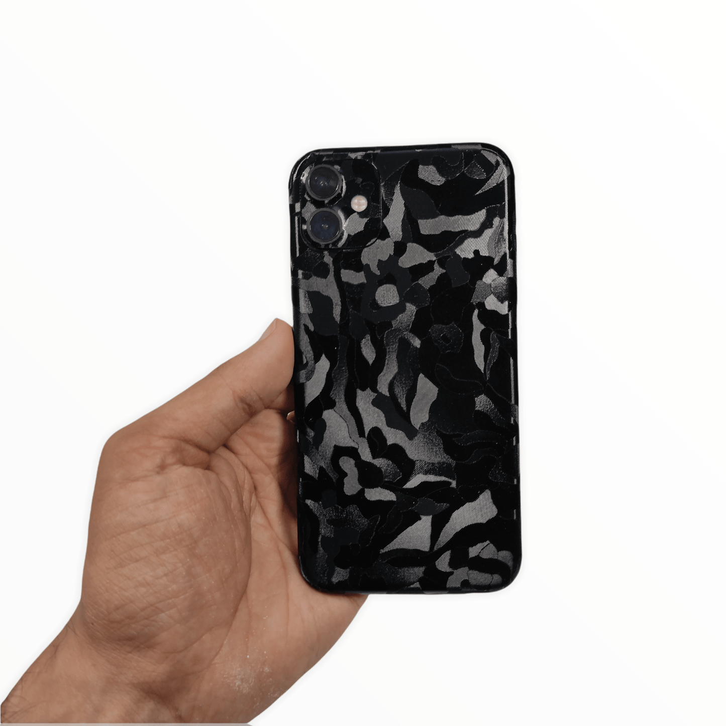 Black Camo Mobile Skin and Wrap - All Brands & Models - Sneakers Passion