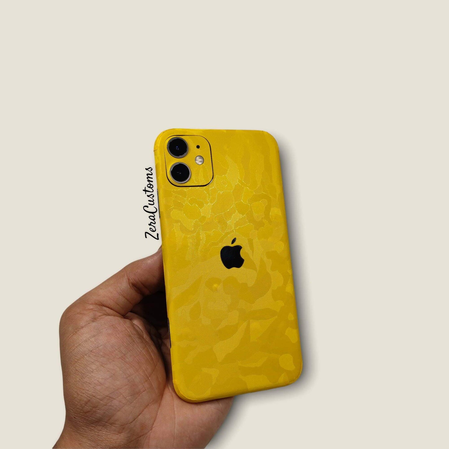 Yellow Camo Mobile Skin and Wrap - All Brands & Models - Sneakers Passion