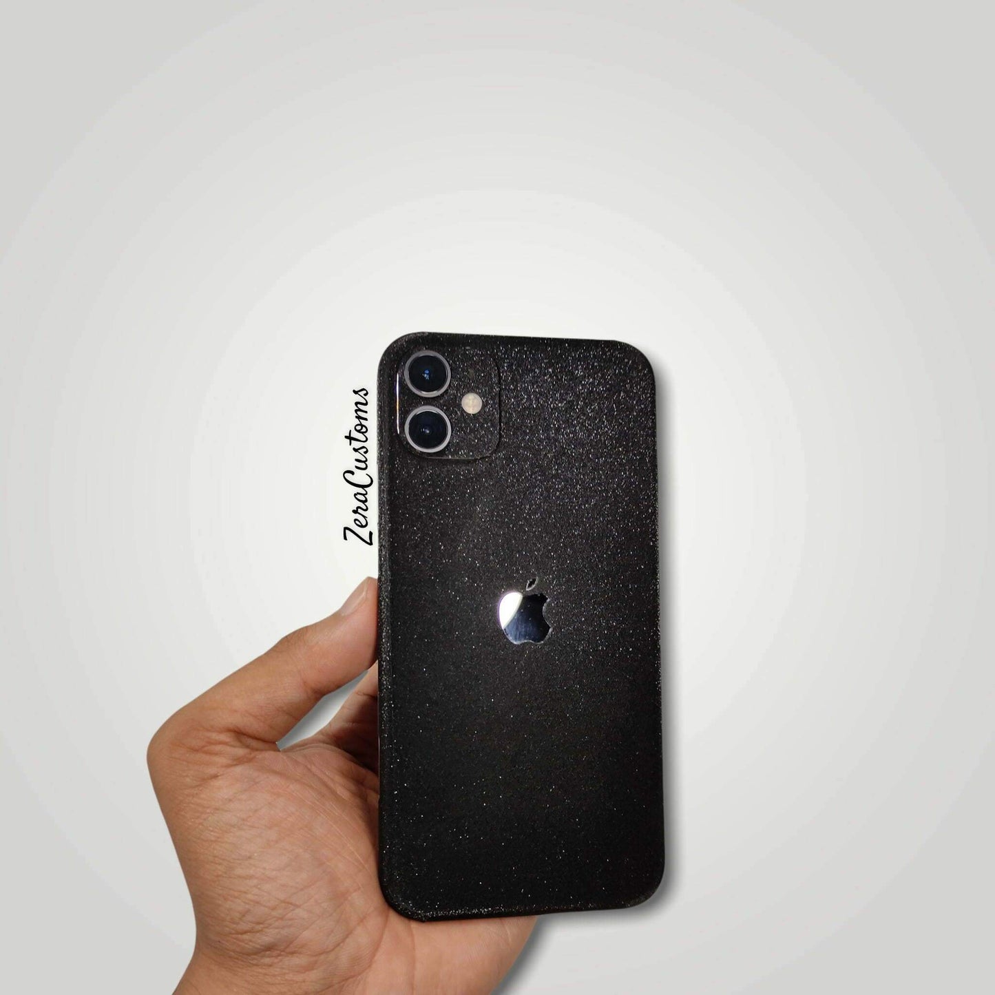 Black Glitter Mobile Skin and Wrap - All Brands & Models - Sneakers Passion