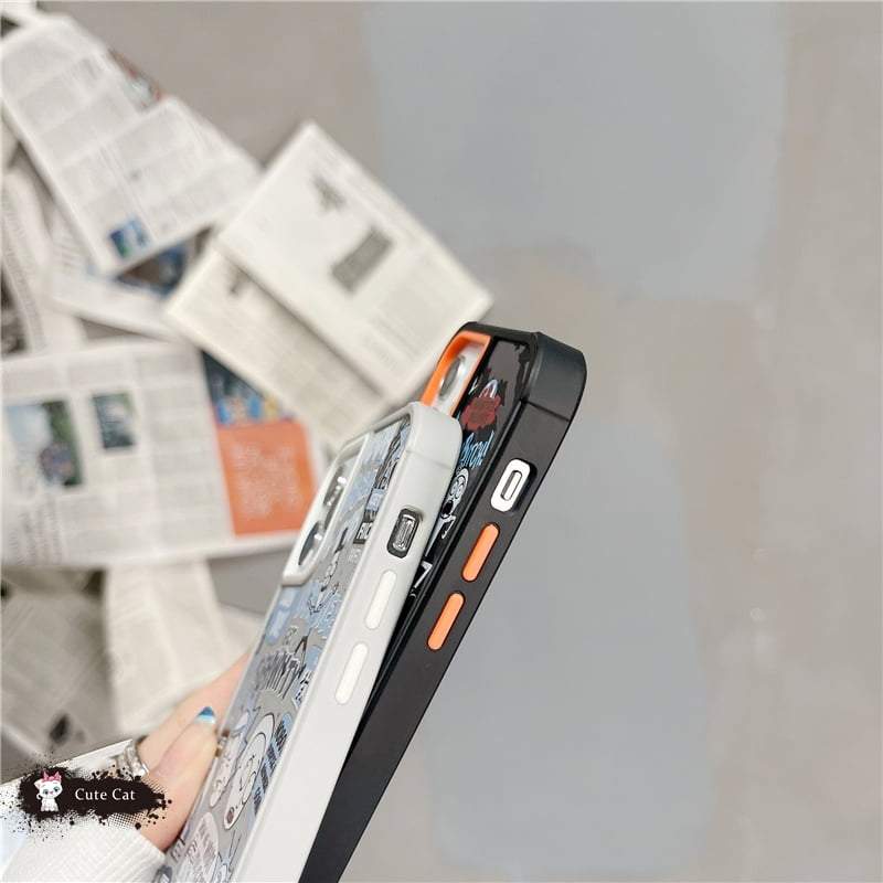 Rick and Morty Black iPhone Case - Sneakers Passion