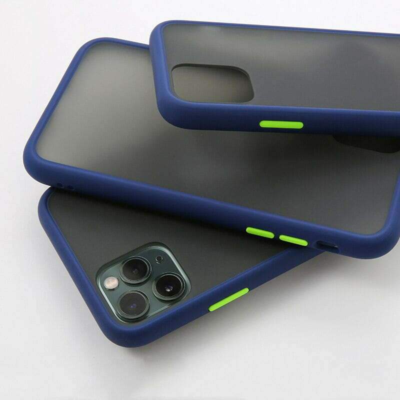 Transparent Matte Back Case Cover for iPhone - Sneakers Passion