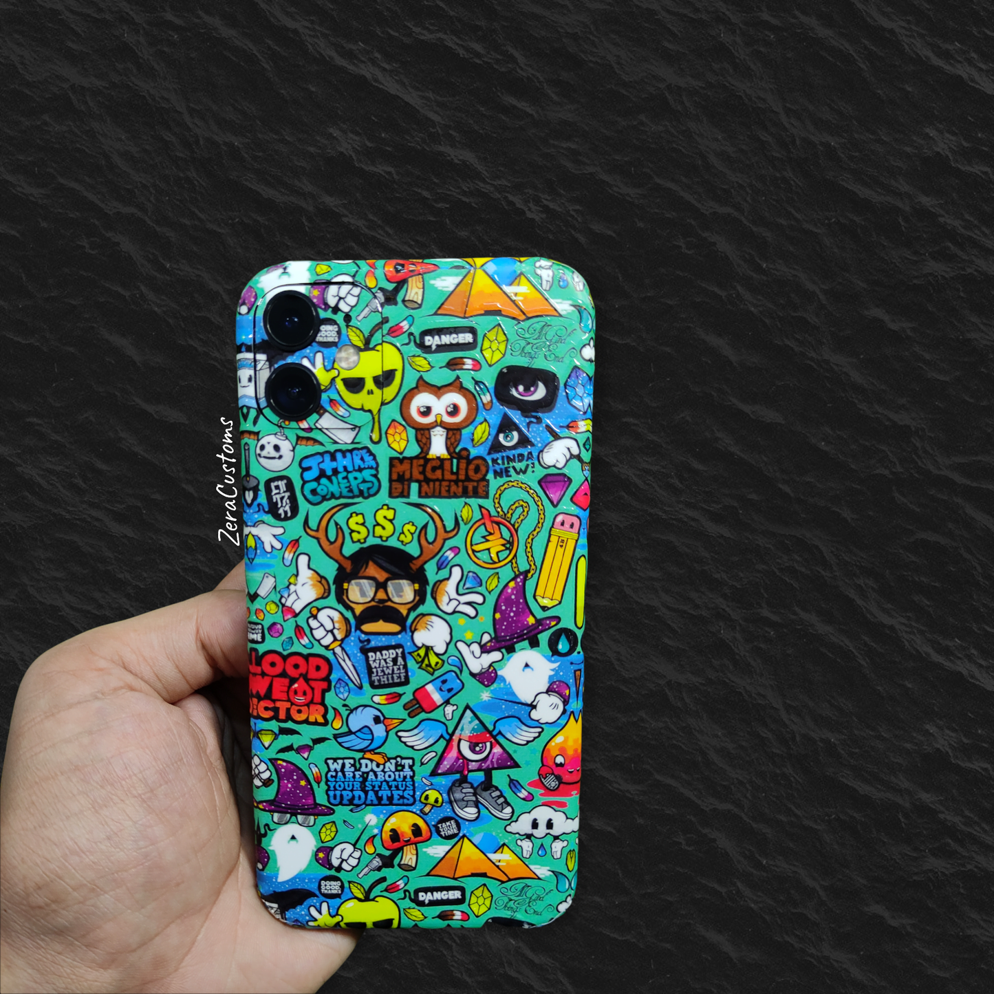 3D Engraved Graphic Skin - All Brands & Models - Sneakers Passion