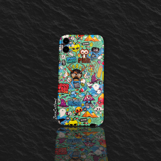 3D Engraved Graphic Skin - All Brands & Models - Sneakers Passion