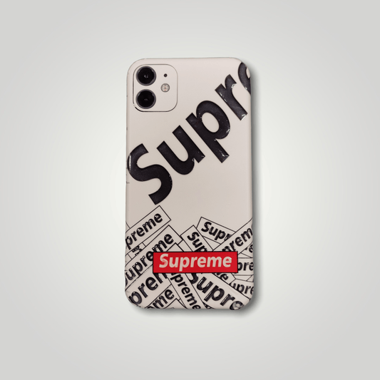 3D Engraved SUPR White Skin - All Brands & Models - Sneakers Passion