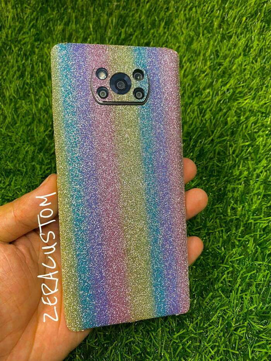 3D Rainbow Glitter Skin - All Brands & Models - Sneakers Passion