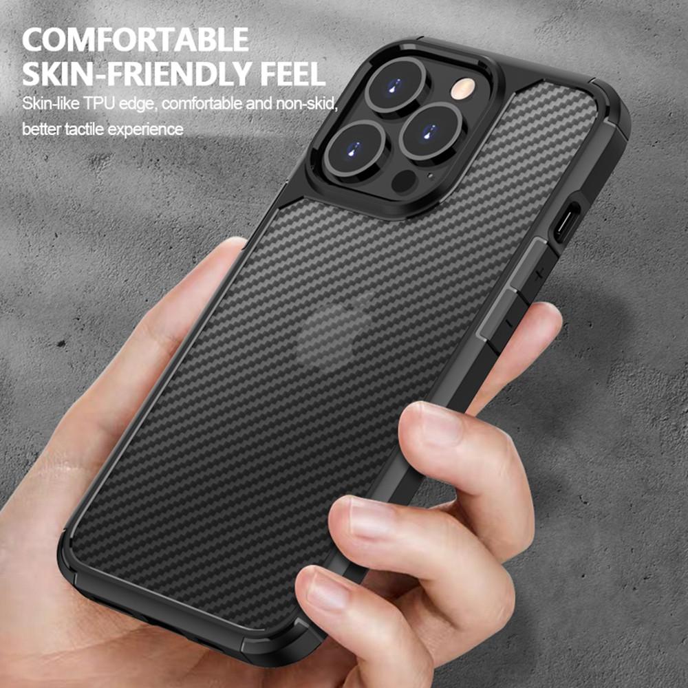 Clear Carbon Series iPhone Case - Sneakers Passion