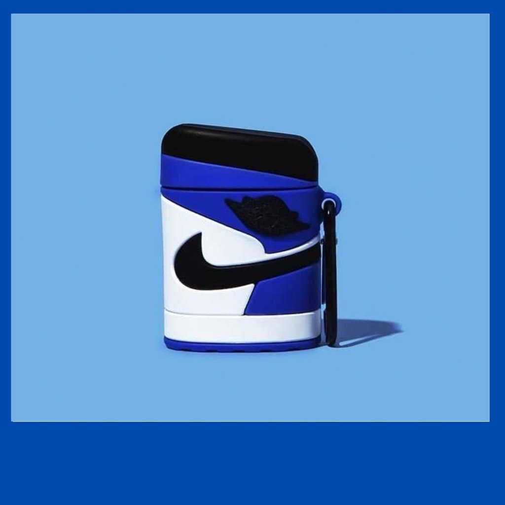 AJ 1 'Banned' 'Shadow' Shaped Airpods Case - Sneakers Passion