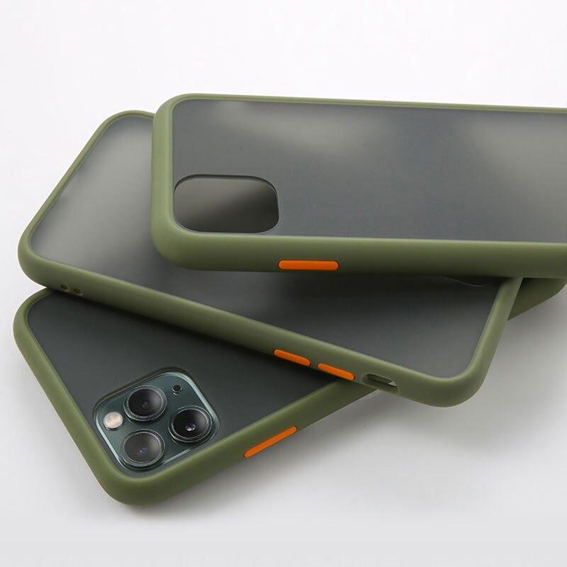 Transparent Matte Back Case Cover for iPhone - Sneakers Passion