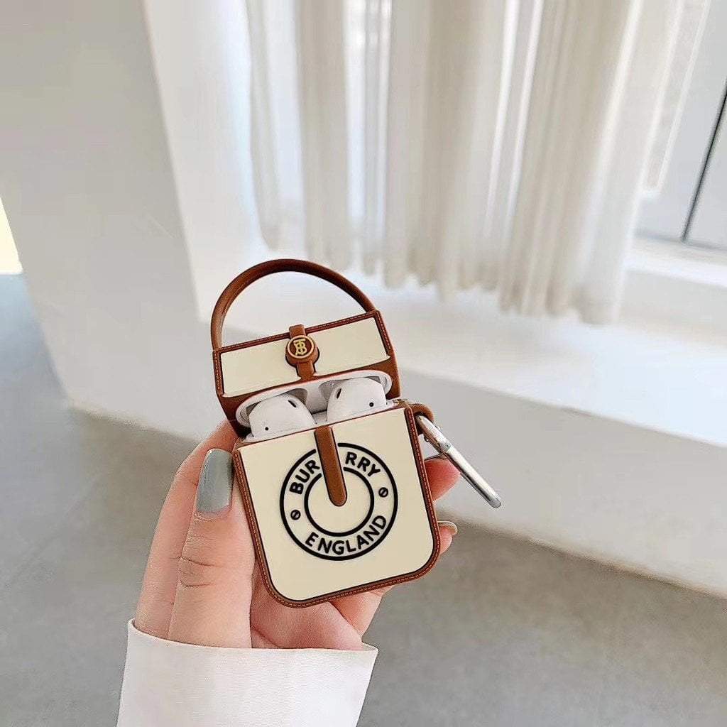 Bur-Be-rry Apple AirPods Case - Sneakers Passion
