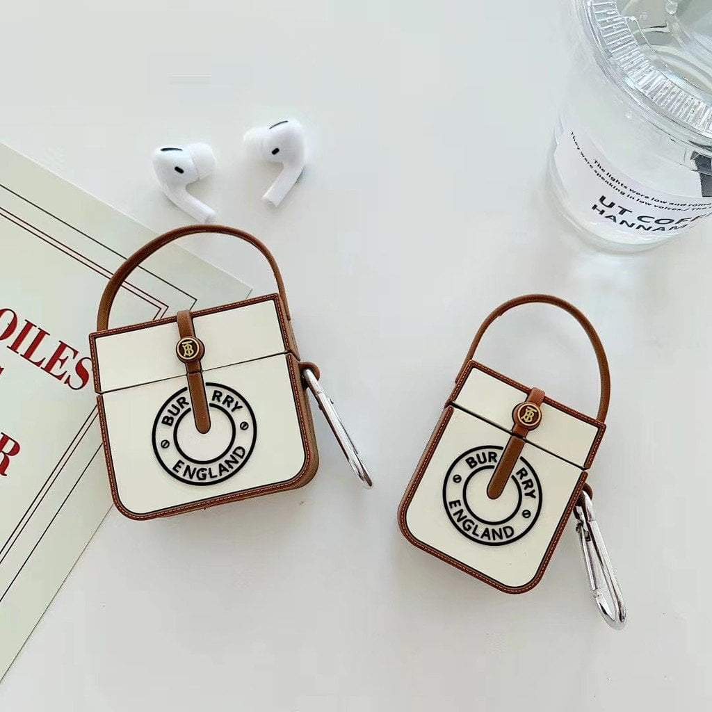 Bur-Be-rry Apple AirPods Case - Sneakers Passion