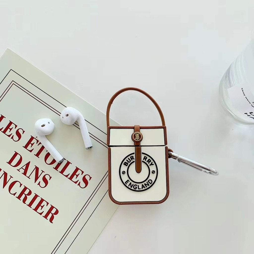 Bur-Be-rry Apple AirPods Case - Sneakers Passion