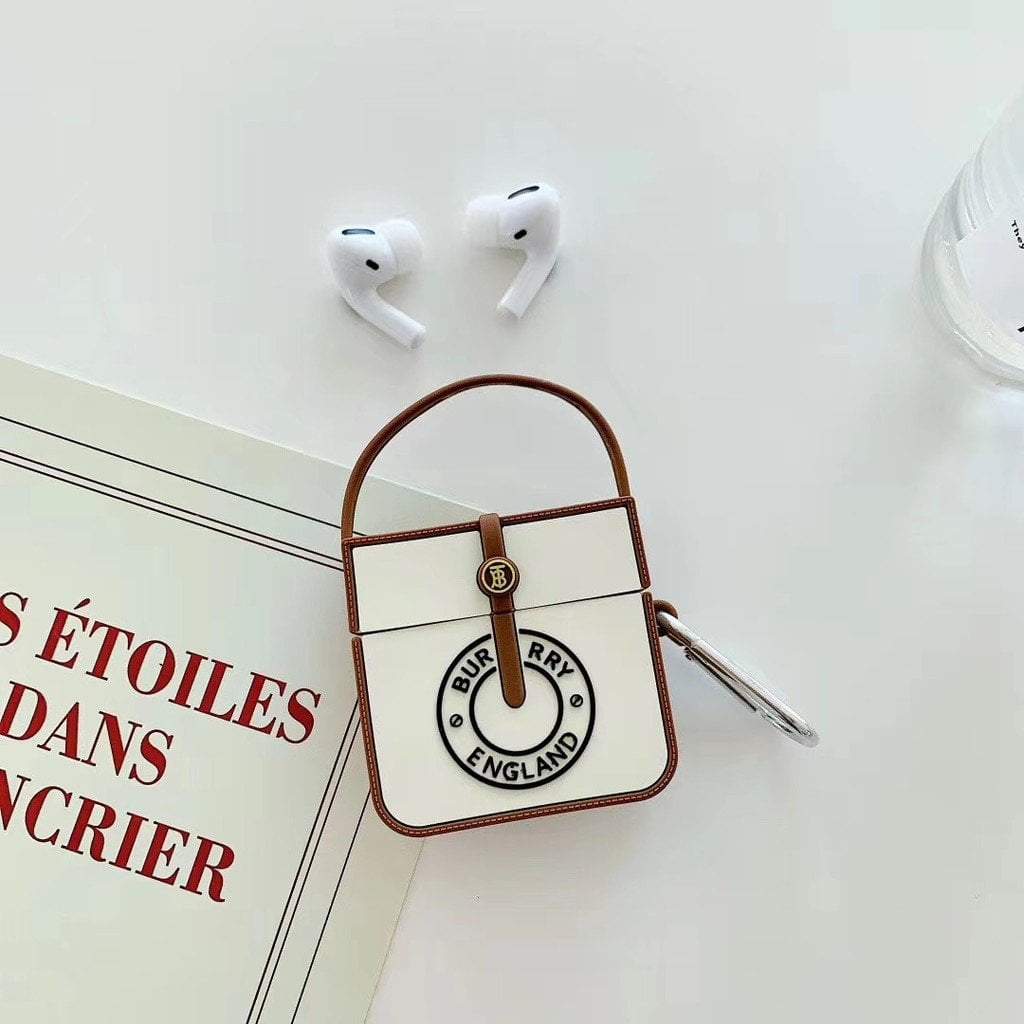 Bur-Be-rry Apple AirPods Case - Sneakers Passion