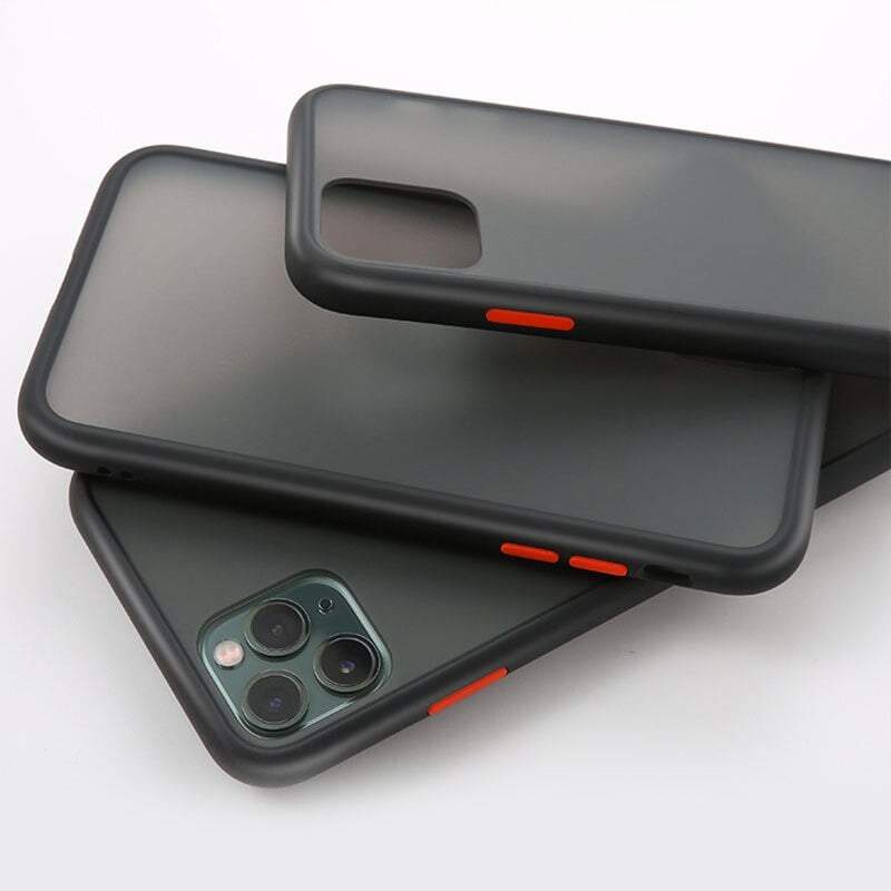 Transparent Matte Back Case Cover for iPhone - Sneakers Passion