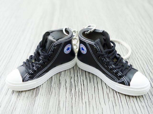 Mini sneaker keychain 3D Converse CDG- BLACK - Sneakers Passion