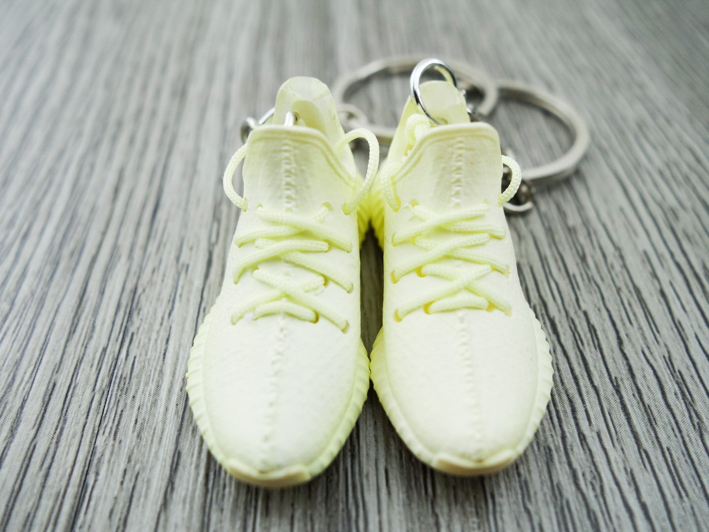 Mini Sneaker Keychains YZY - Ice Yellow - Sneakers Passion