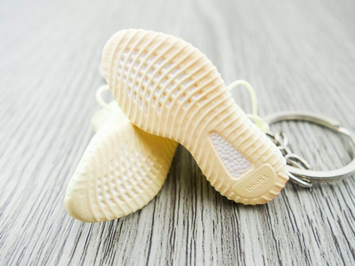 Mini Sneaker Keychains YZY - Ice Yellow - Sneakers Passion
