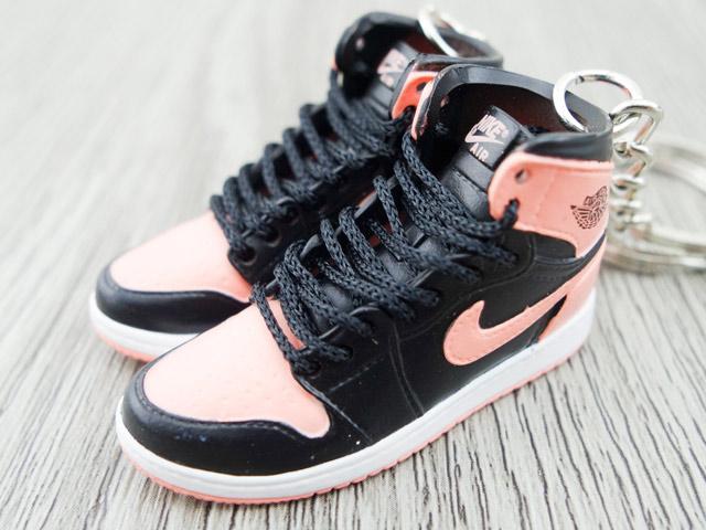 Mini sneaker keychain 3D Air Jordan 1 - Crimson Tint - Sneakers Passion