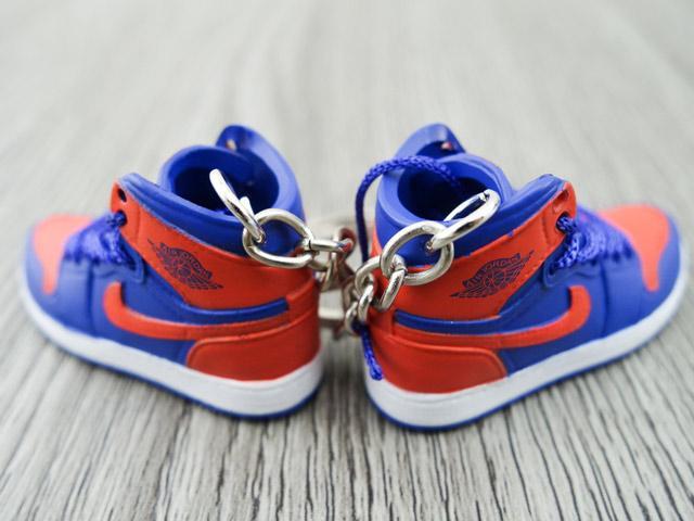 Mini sneaker keychain 3D Air Jordan 1 - NYC HQ - Sneakers Passion