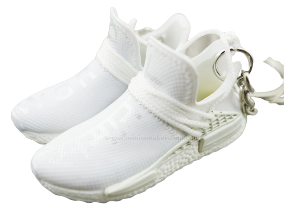 Mini sneaker keychain 3D Pharrell - Human Race - Grey - Sneakers Passion