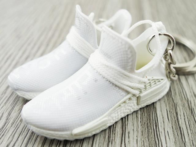 Mini sneaker keychain 3D Pharrell - Human Race - Grey - Sneakers Passion