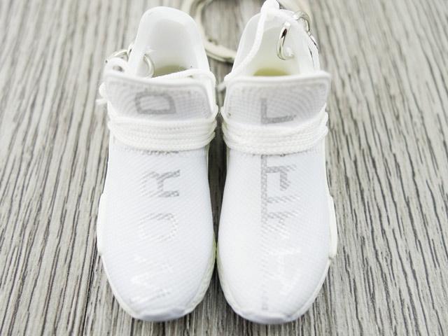Mini sneaker keychain 3D Pharrell - Human Race - Grey - Sneakers Passion