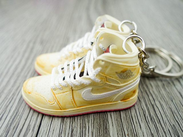 Mini sneaker keychain 3D Air Jordan 1 - Nigel Silvester HQ - Sneakers Passion
