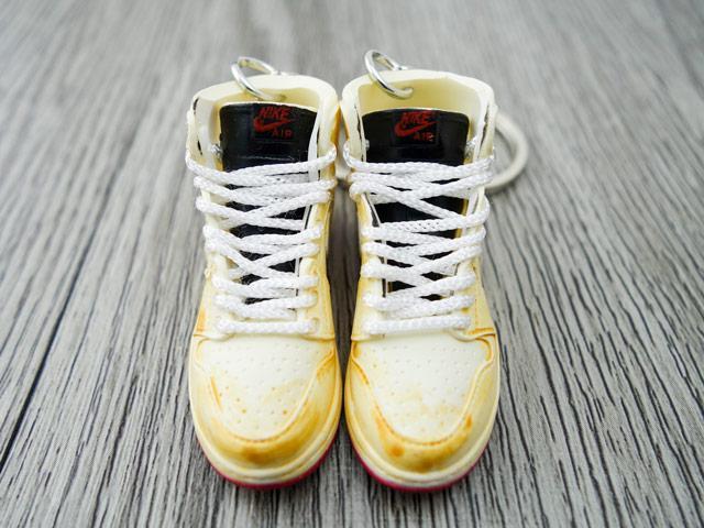 Mini sneaker keychain 3D Air Jordan 1 - Nigel Silvester HQ - Sneakers Passion