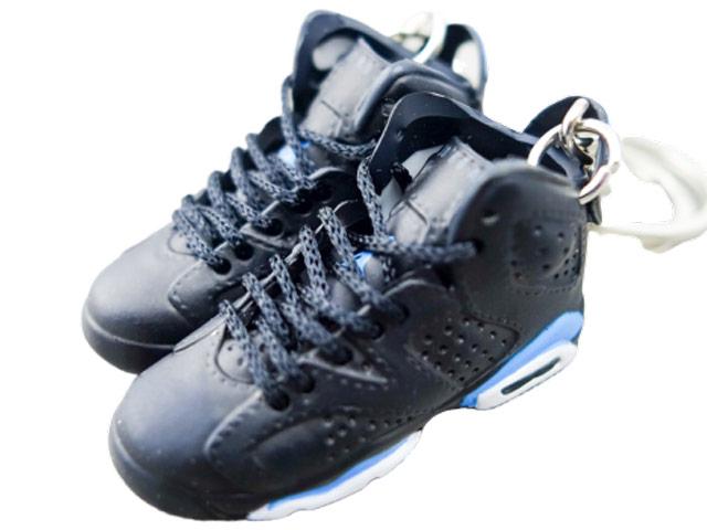 Mini Sneaker Keychains AJ 6 - Retro UNC - Sneakers Passion