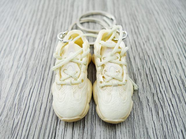Mini Sneaker Keychains YZY 500 - BLUSH - Sneakers Passion