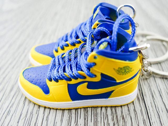 Mini sneaker keychain 3D Air Jordan 1 - OG Laney - Sneakers Passion