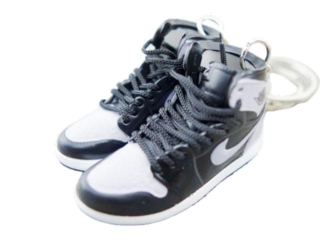 Mini sneaker keychain 3D Air Jordan 1 - Grey Shadow - Sneakers Passion
