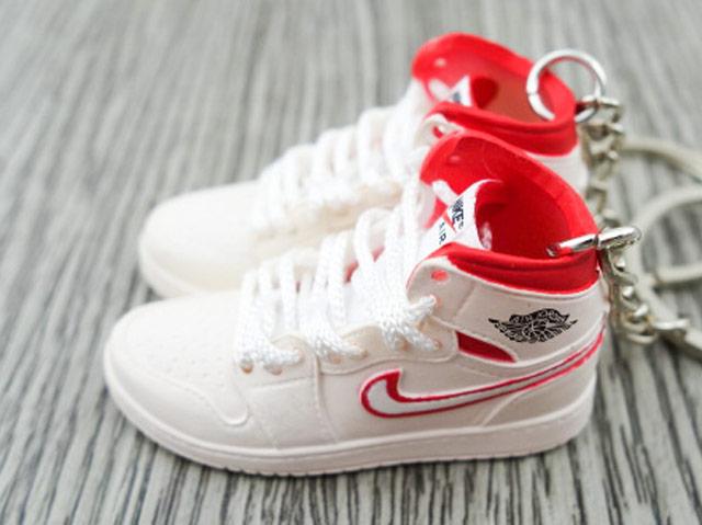 Mini sneaker keychain 3D Air Jordan 1 High Phantom - Sneakers Passion