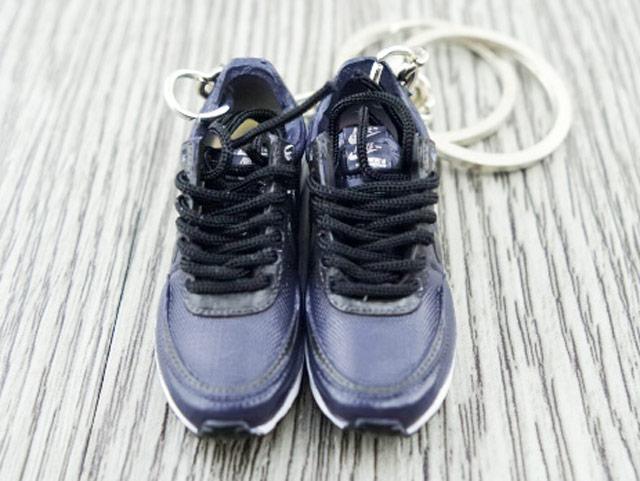 Mini 3D sneaker keychains Waffle x SACAI - Black - Sneakers Passion