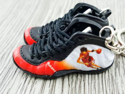Mini sneaker keychain 3D Foam One Slam Dunk - Sneakers Passion