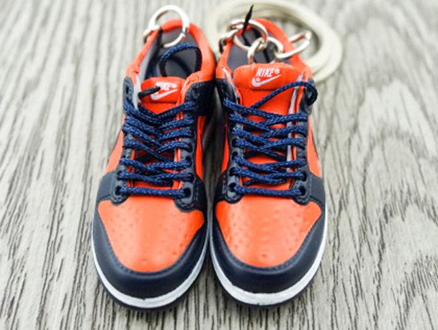 Mini sneaker keychain 3D Dunk Low SP Champ Colors University Orange Marine (2020) - Sneakers Passion