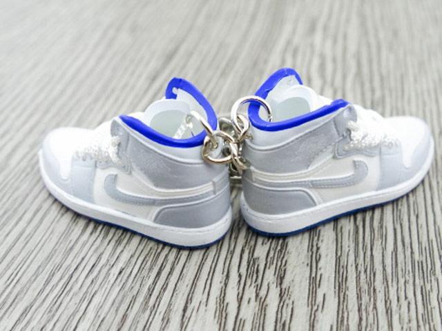 Mini sneaker keychain 3D AJ 1 - Racer Blue - Sneakers Passion