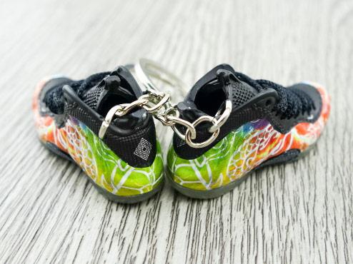 Mini sneaker keychain 3D Foam One Beijing - Sneakers Passion