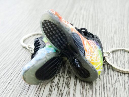 Mini sneaker keychain 3D Foam One Beijing - Sneakers Passion