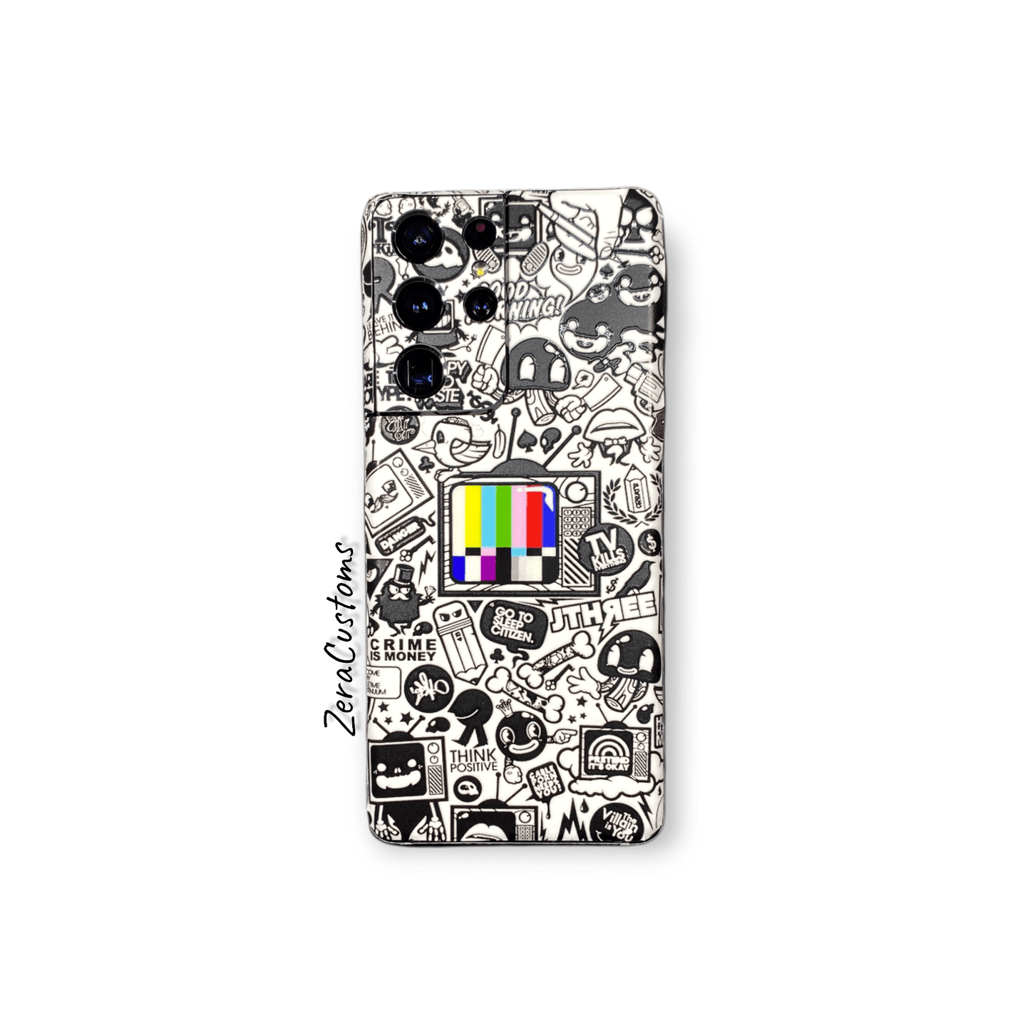 Doodle Magic Mobile Skin and Wrap - All Brands & Models - Sneakers Passion