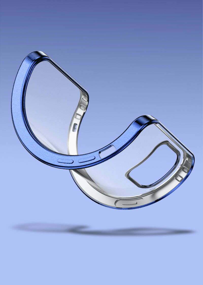 Flexible Premium Clear Silicon iPhone Case - Sneakers Passion