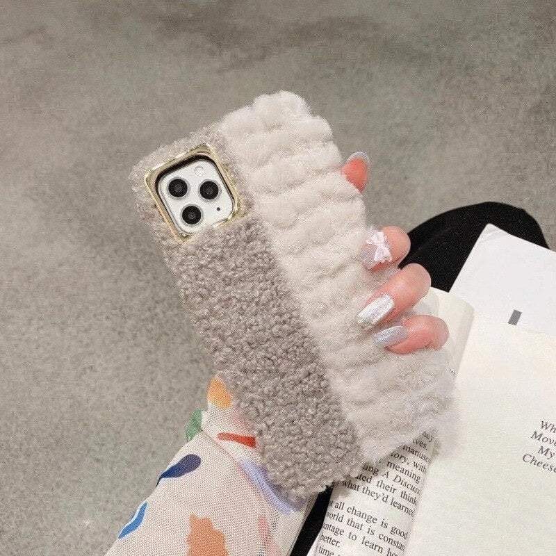 Furry iPhone Case - Sneakers Passion