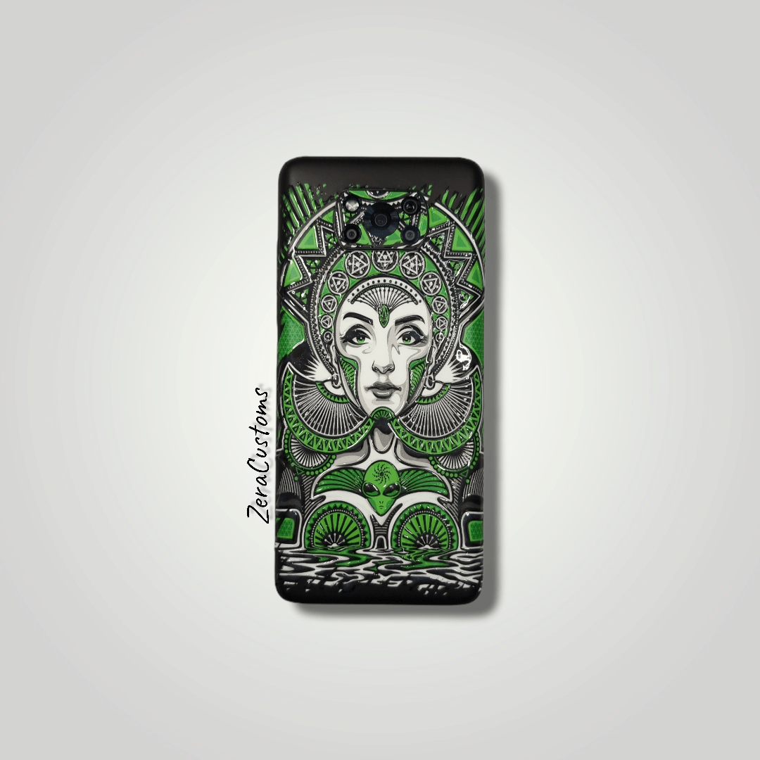 Green Face Mobile Skin and Wrap - All Brands & Models - Sneakers Passion