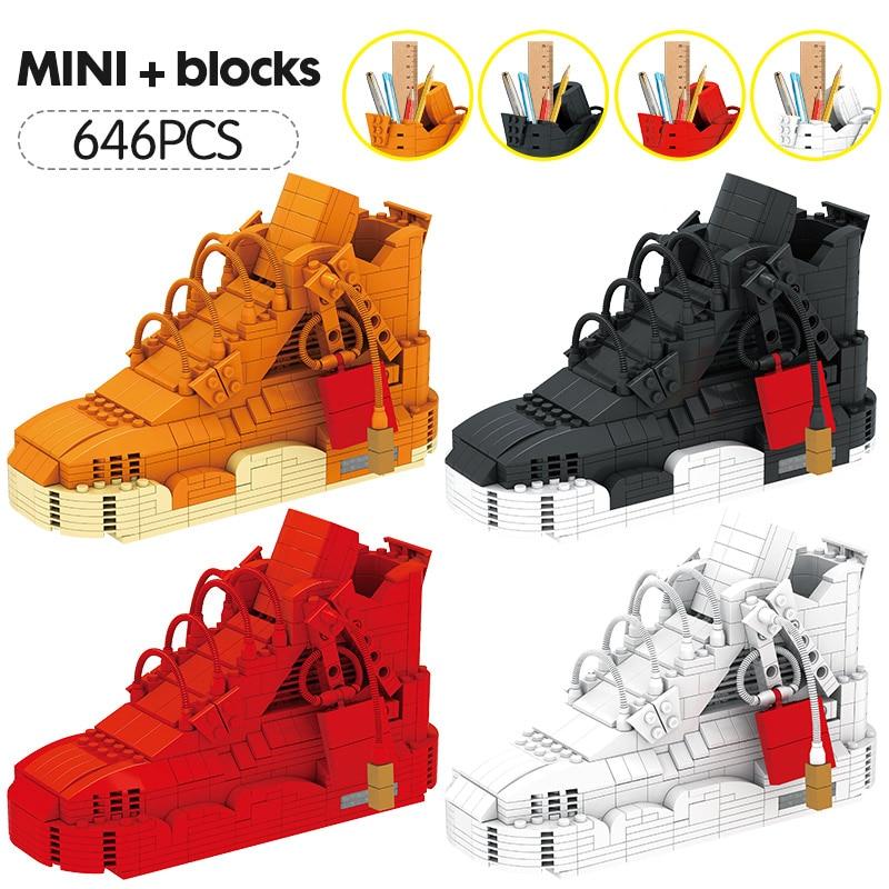 Mini Sneakers 3D Block Pencil-Box - AJ - 646 PCS - Sneakers Passion