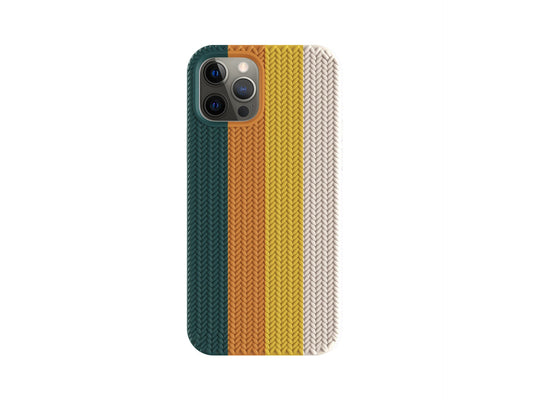 Braided Rainbow Silicon iPhone Case - Sneakers Passion