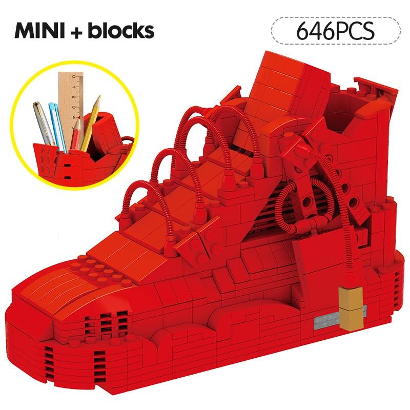 Mini Sneakers 3D Block Pencil-Box - AJ - 646 PCS - Sneakers Passion