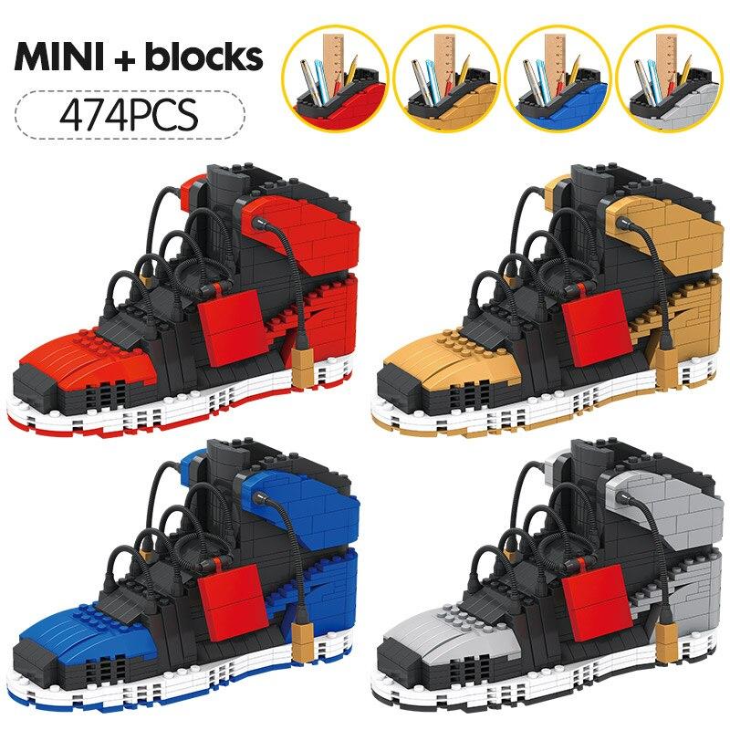Mini Sneakers 3D Block Pencil-Box - AJ1 - 474 PCS - Sneakers Passion